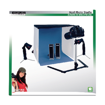 KN-STUDIO12 Opvouwbare fotostudio (60x60 cm) Verpakking foto